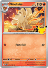 Ninetales 30th Celebration card