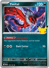 Yveltal 30th Celebration card