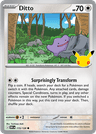 Ditto 30th Celebration card