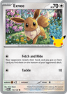 Eevee 30th Celebration card