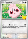 Igglybuff 30th Celebration card