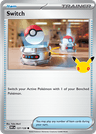 Switch 30th Celebration card