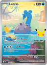 Lapras 30th Celebration card