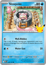 Slowpoke 30th Celebration card