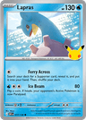 Lapras 30th Celebration card