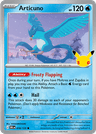 Articuno 30th Celebration card