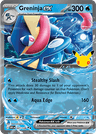 Greninja ex 30th Celebration card