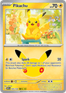 Pikachu 30th Celebration card