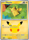 Pikachu 30th Celebration card