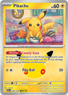 Pikachu 30th Celebration card