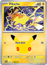 Pikachu 30th Celebration card