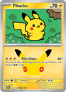 Pikachu 30th Celebration card