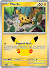 Pikachu 30th Celebration card