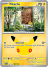 Pikachu 30th Celebration card