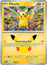 Pikachu 30th Celebration card