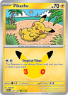 Pikachu 30th Celebration card