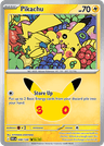 Pikachu 30th Celebration card
