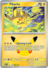 Pikachu 30th Celebration card
