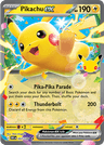 Pikachu ex 30th Celebration card