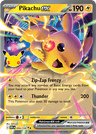 Pikachu ex 30th Celebration card