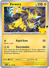 Zeraora 30th Celebration card