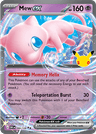 Mew ex 30th Celebration card