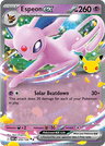 Espeon ex 30th Celebration card