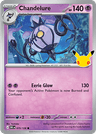 Chandelure 30th Celebration card