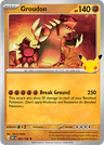 Groudon 30th Celebration card