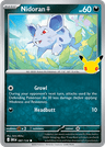 Nidoran♀ 30th Celebration card