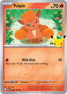 Vulpix 30th Celebration card