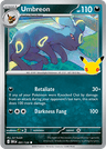 Umbreon 30th Celebration card