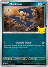 Murkrow 30th Celebration card