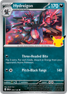 Hydreigon 30th Celebration card