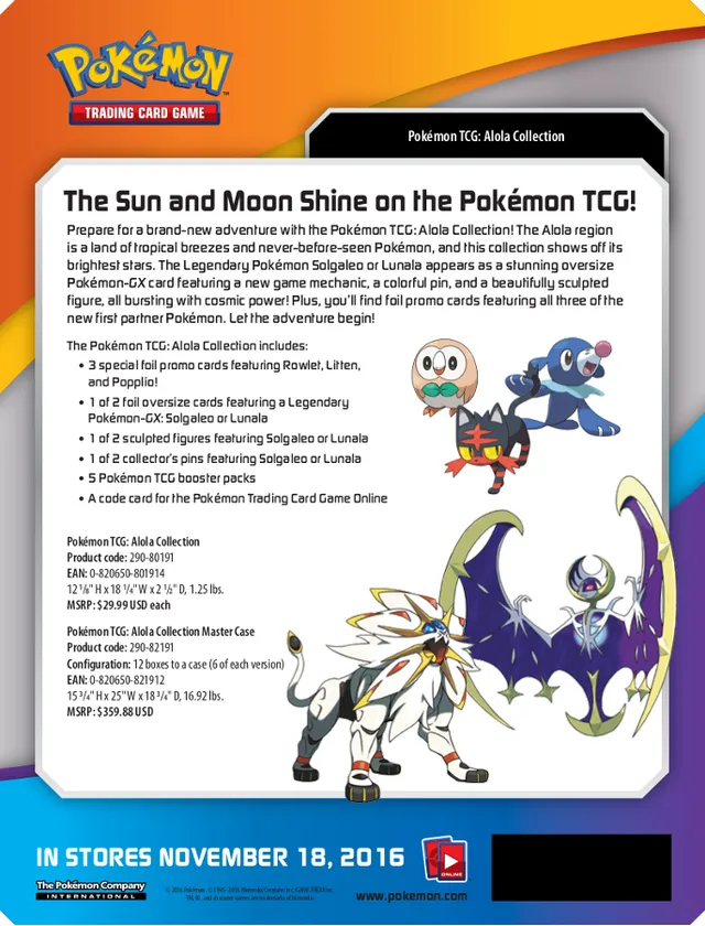 Alola Collection