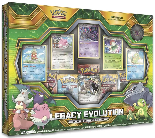 Legacy Evolution Pin Collection