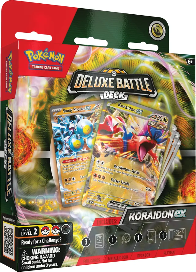 Koraidon ex & Miraidon ex Deluxe Battle Decks