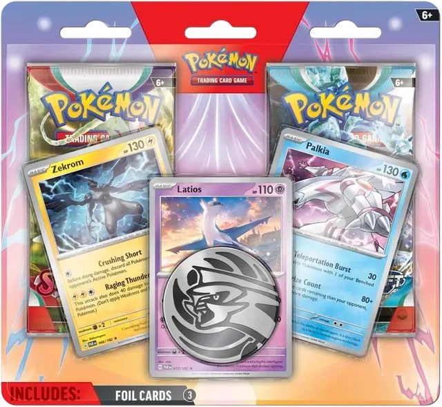 Enhanced 2-Pack Blister: Latios, Zekrom & Palkia