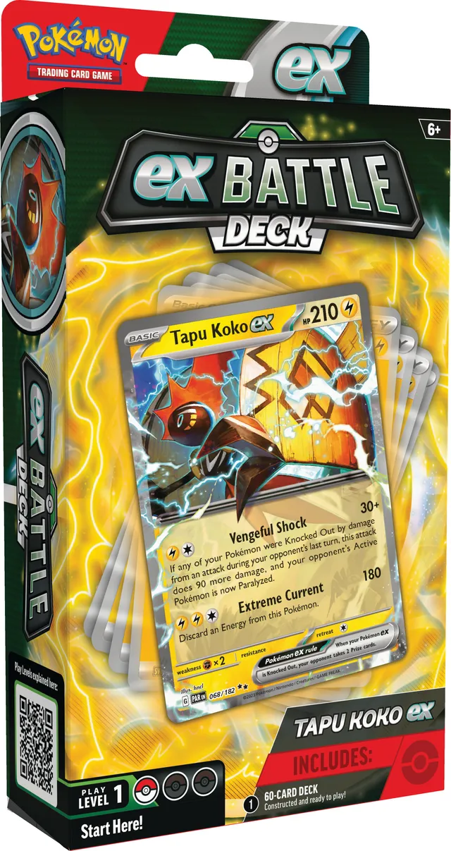 Tapu Koko & Iron Leaves ex Battle Decks
