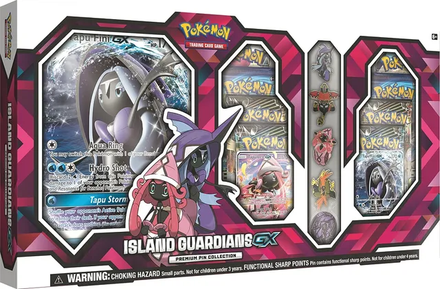 Island Guardians GX Premium Pin Collection