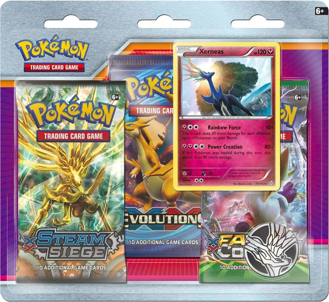 Xerneas and Yveltal Three Pack Blisters