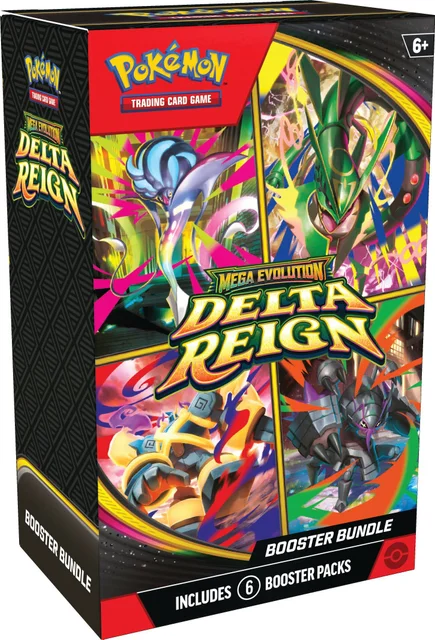 Pokémon TCG: Mega Evolution Delta Reign Booster Bundle (6 packs)